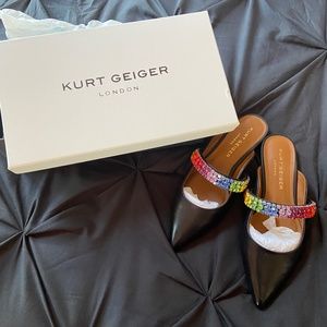 Brand New Kurt Geiger Princely Flat Mules